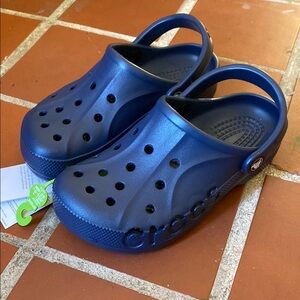 Navy Baya Crocs brand new Men’s 4 Women’s 6